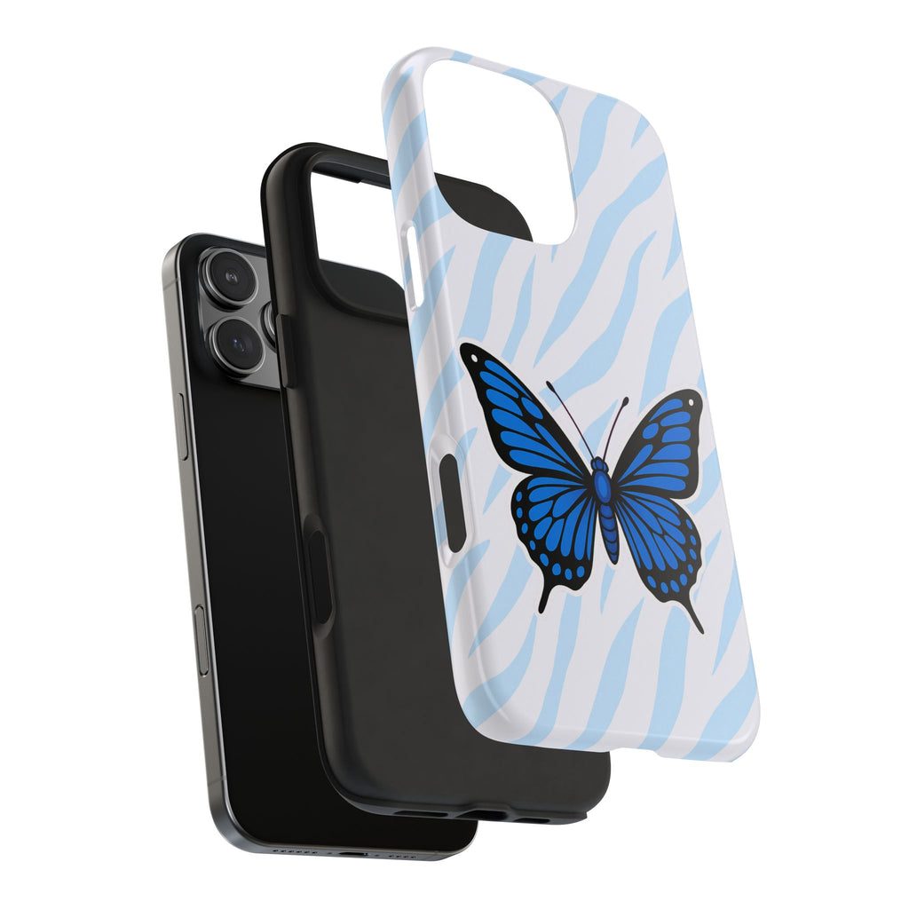 Blue Butterfly — Tough Phone Case