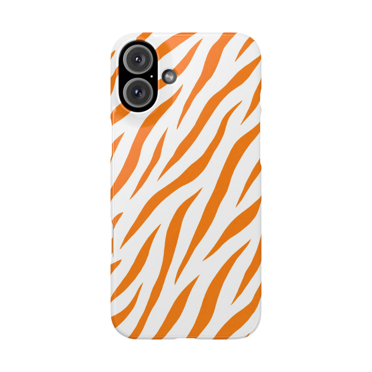 Orange Zebra— Slim iphone Case
