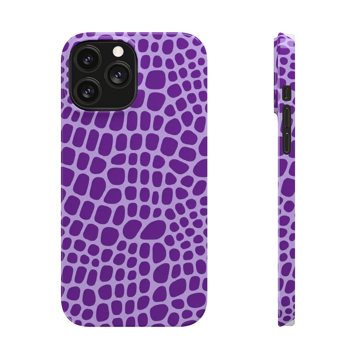 Purple Gator - Slim iphone Case