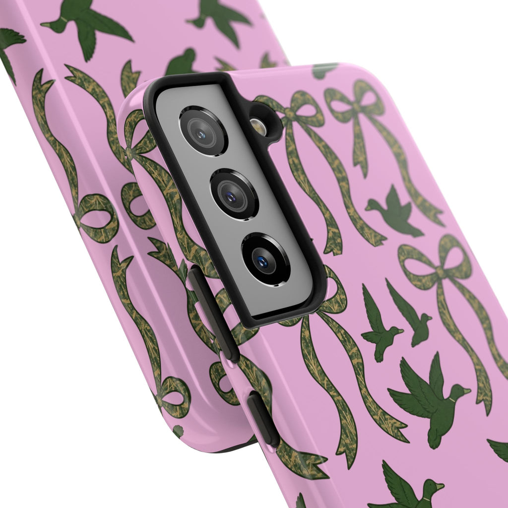 Duck "Cam-bow"— Tough Phone Case (Pink)
