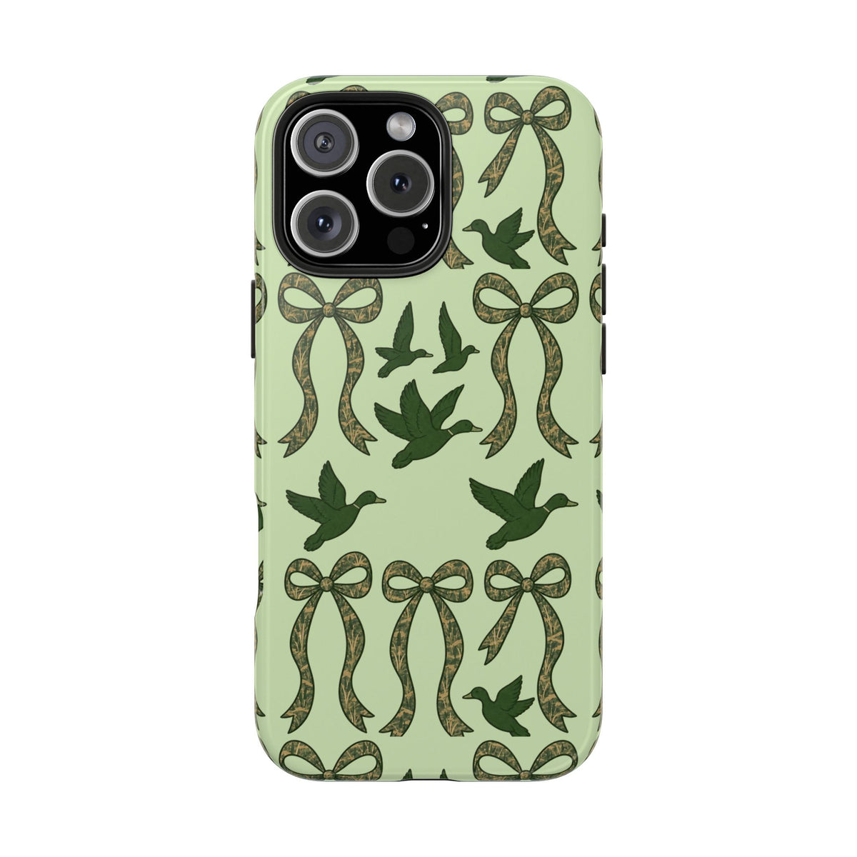 Duck "Cam-bow" - Tough Phone Case (Green)