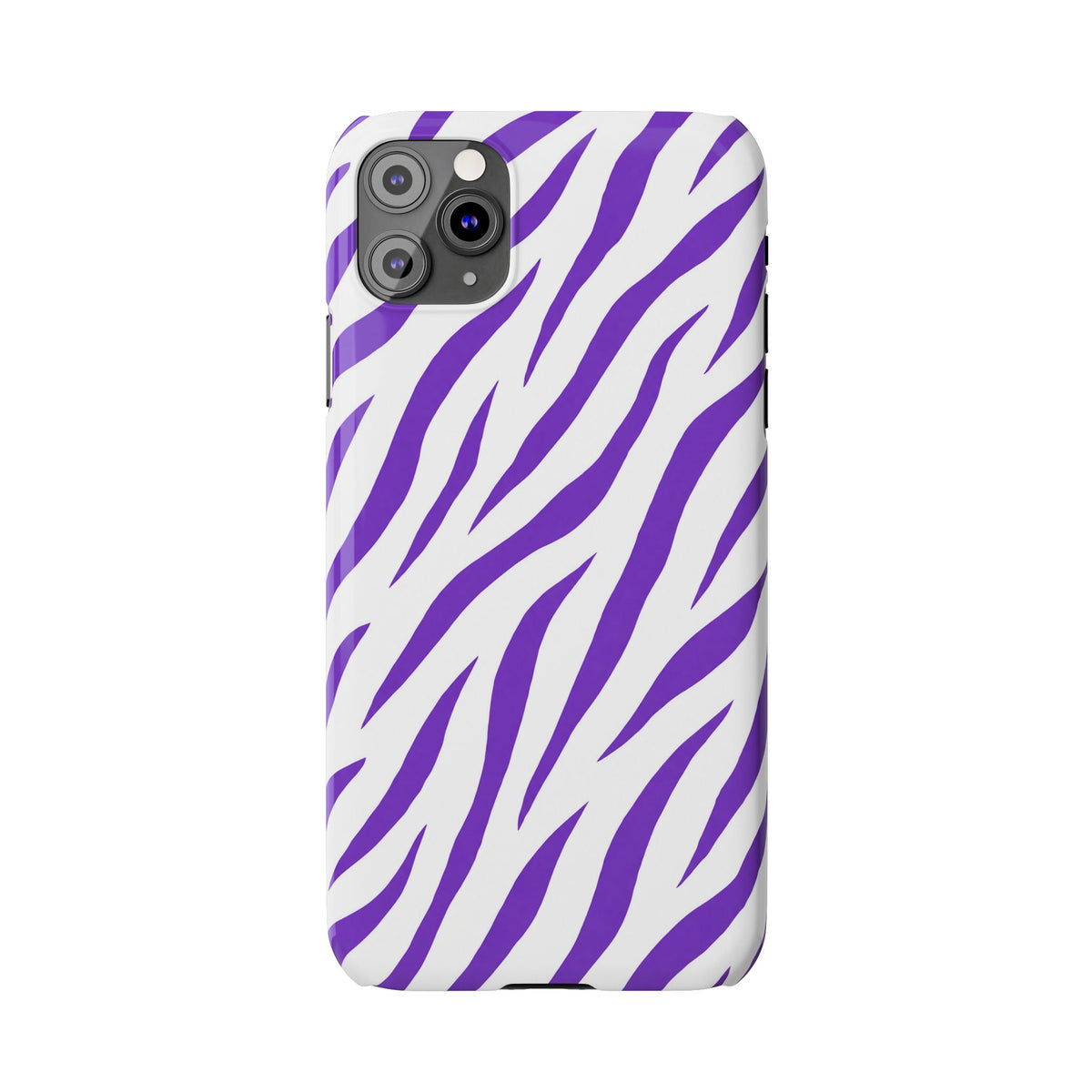 Purple Zebra  — Slim iphone Case