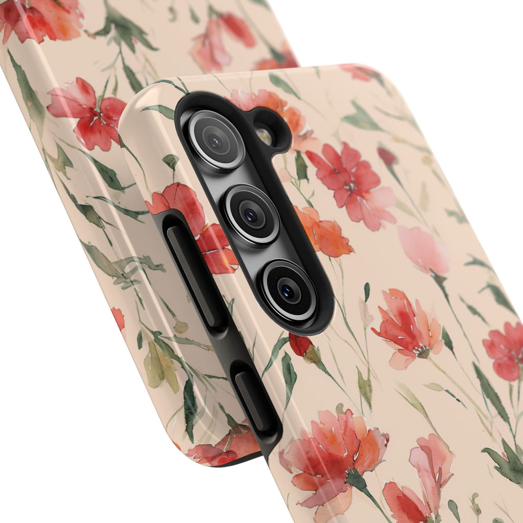 Floral Watercolor — Tough Phone Case