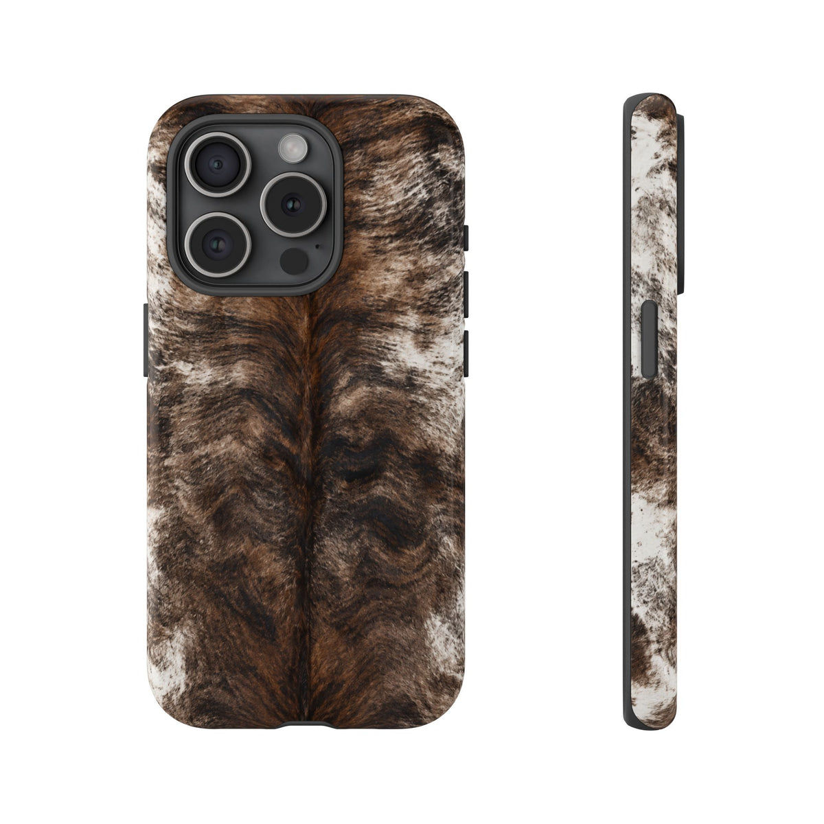 The Brindle Cow  —  Cow Print Tough iphone Case