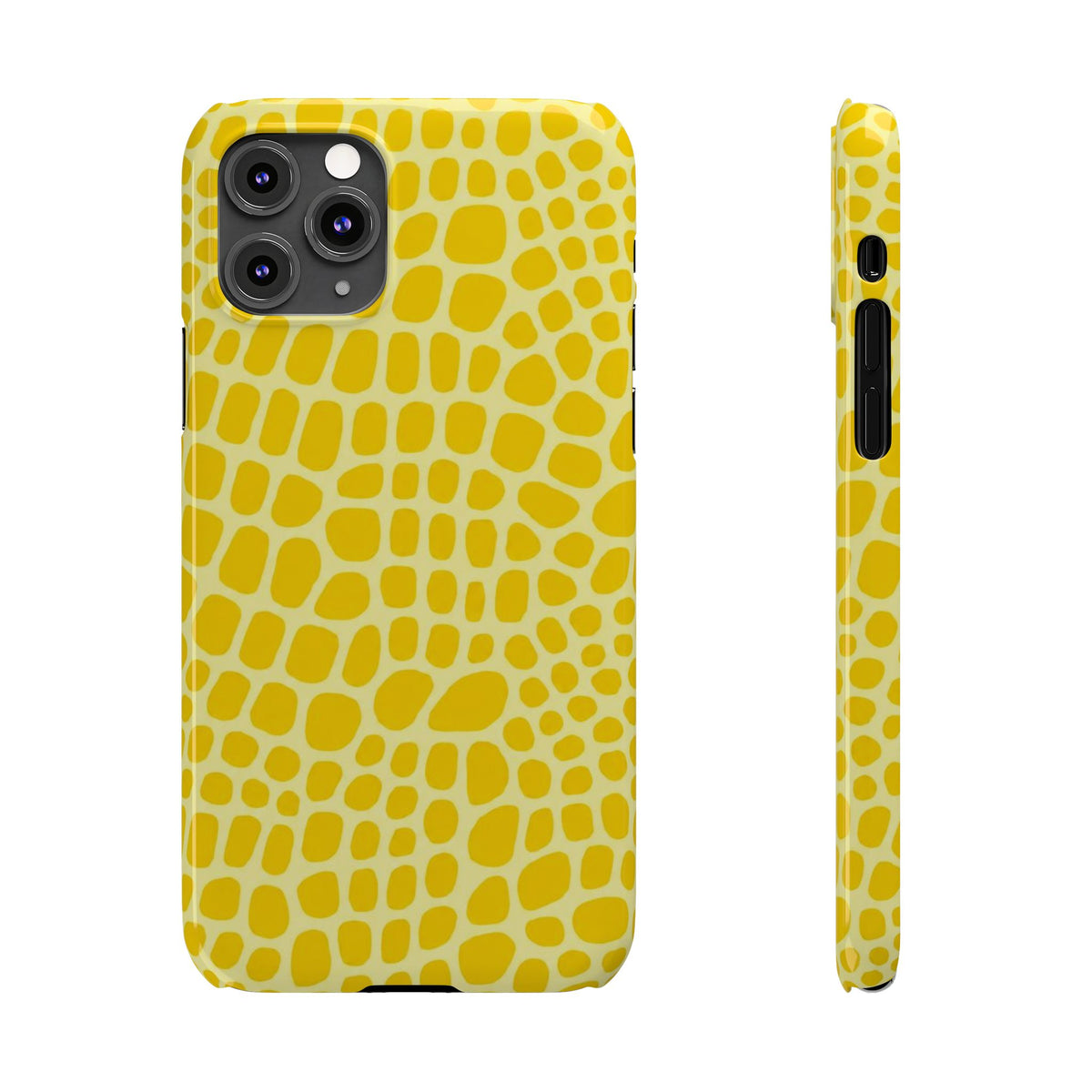 Yellow Gator — Slim iphone Case