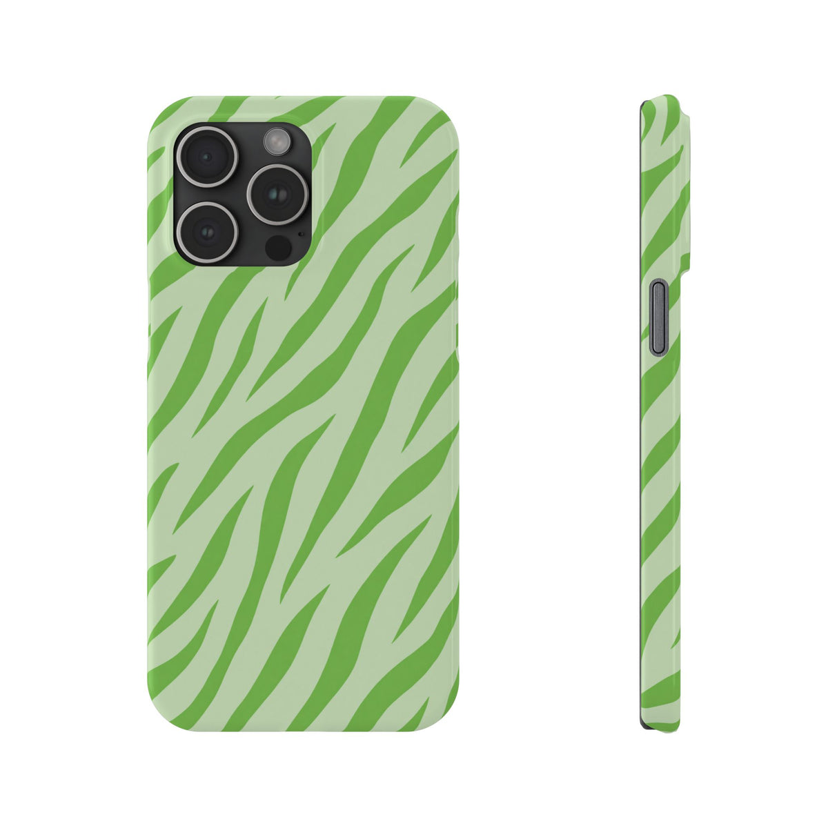 Green Zebra — Slim iphone Case
