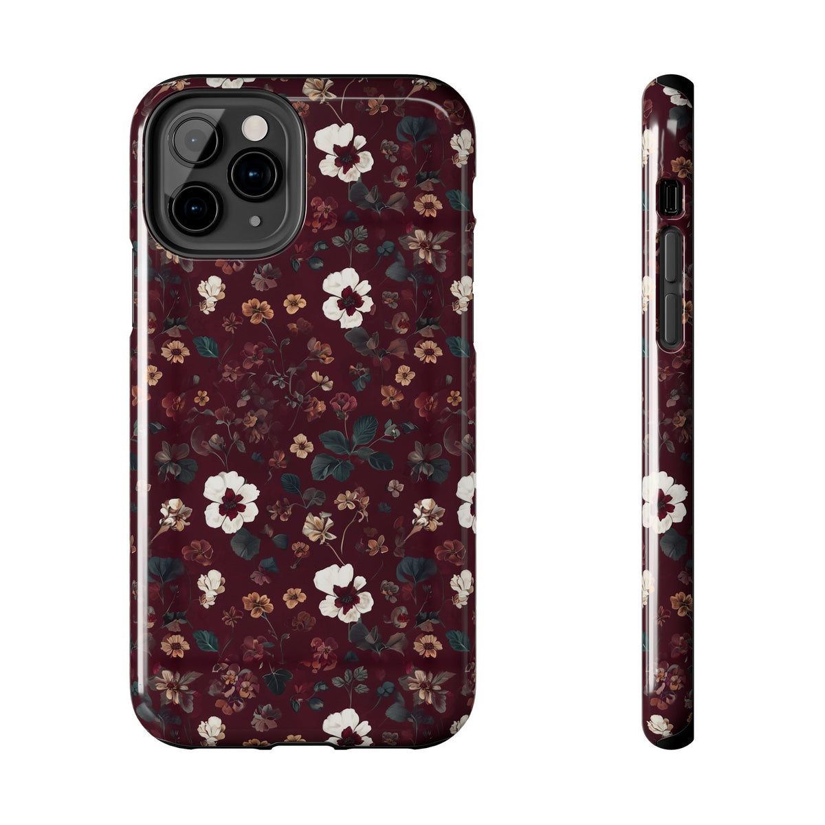 Vintage Floral — Tough Phone Case