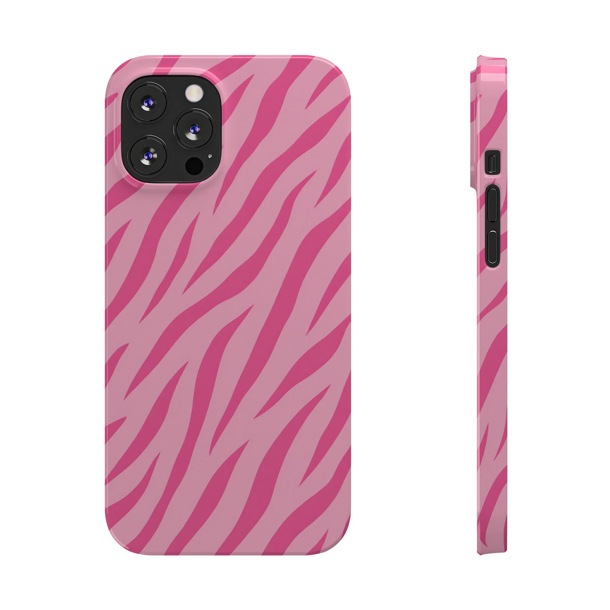 Pink Zebra— Slim iphone Case