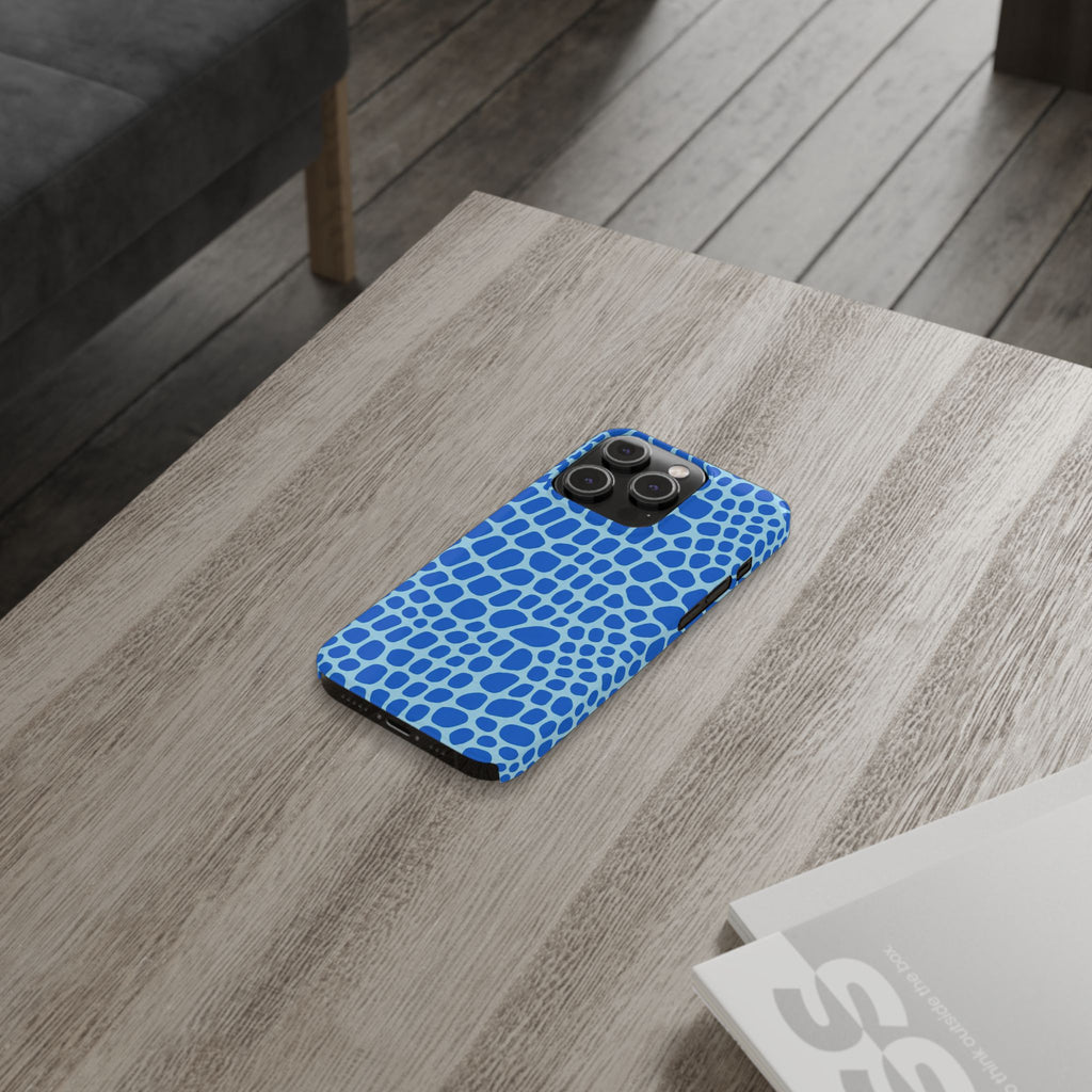 Blue Gator — Slim iphone Case