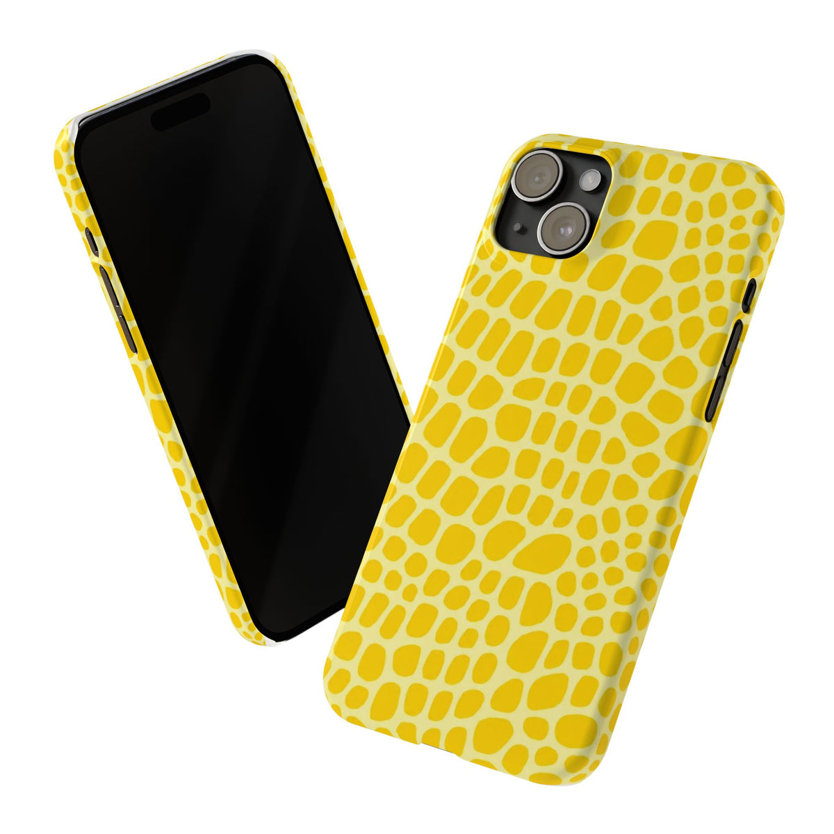 Yellow Gator — Slim iphone Case