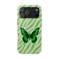 Green Butterfly - Tough Phone Case
