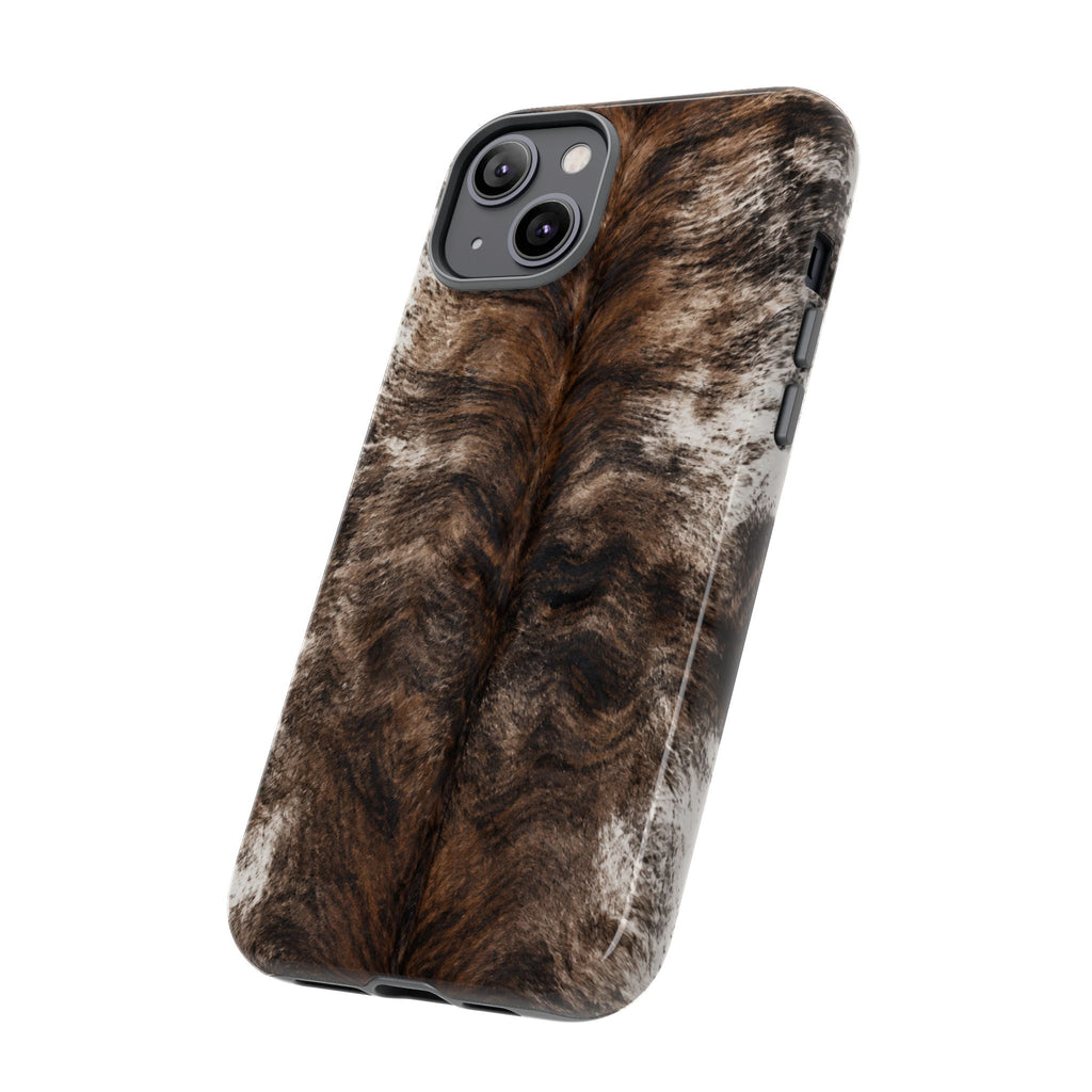 The Brindle Cow  —  Cow Print Tough iphone Case