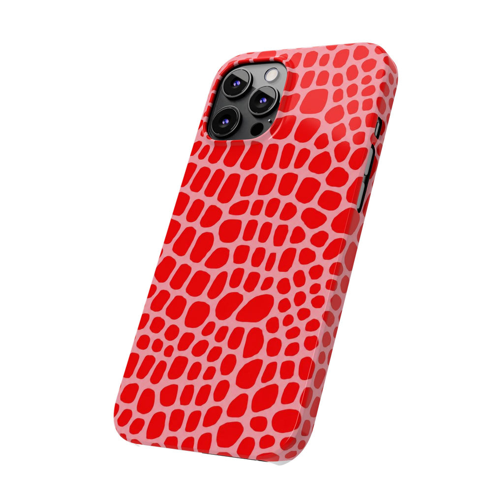 Red Gator — Slim iphone Case
