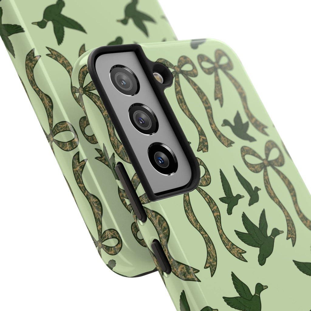 Duck "Cam-bow" - Tough Phone Case (Green)
