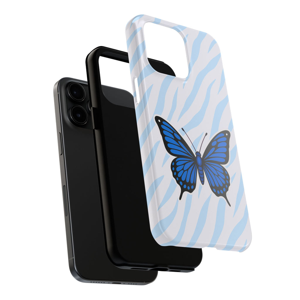 Blue Butterfly — Tough Phone Case
