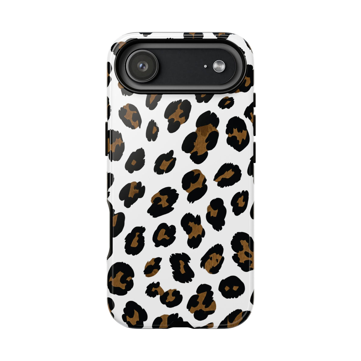 White Classic Leopard — Tough iphone case