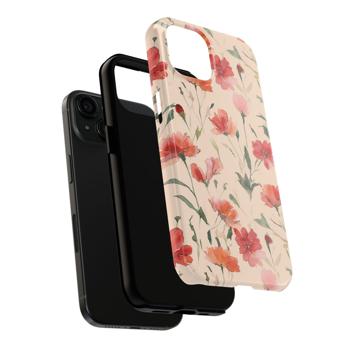 Floral Watercolor — Tough Phone Case