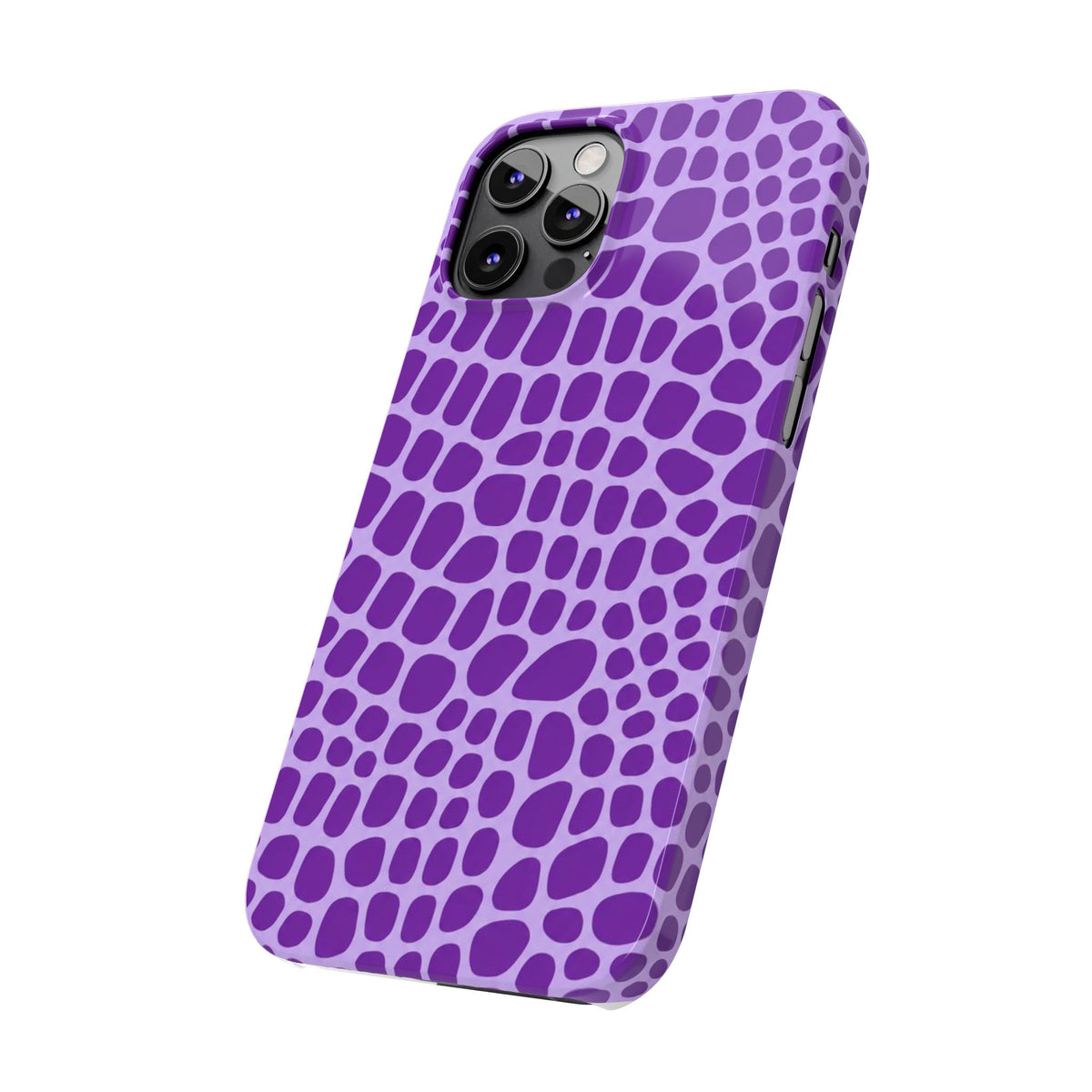 Purple Gator - Slim iphone Case
