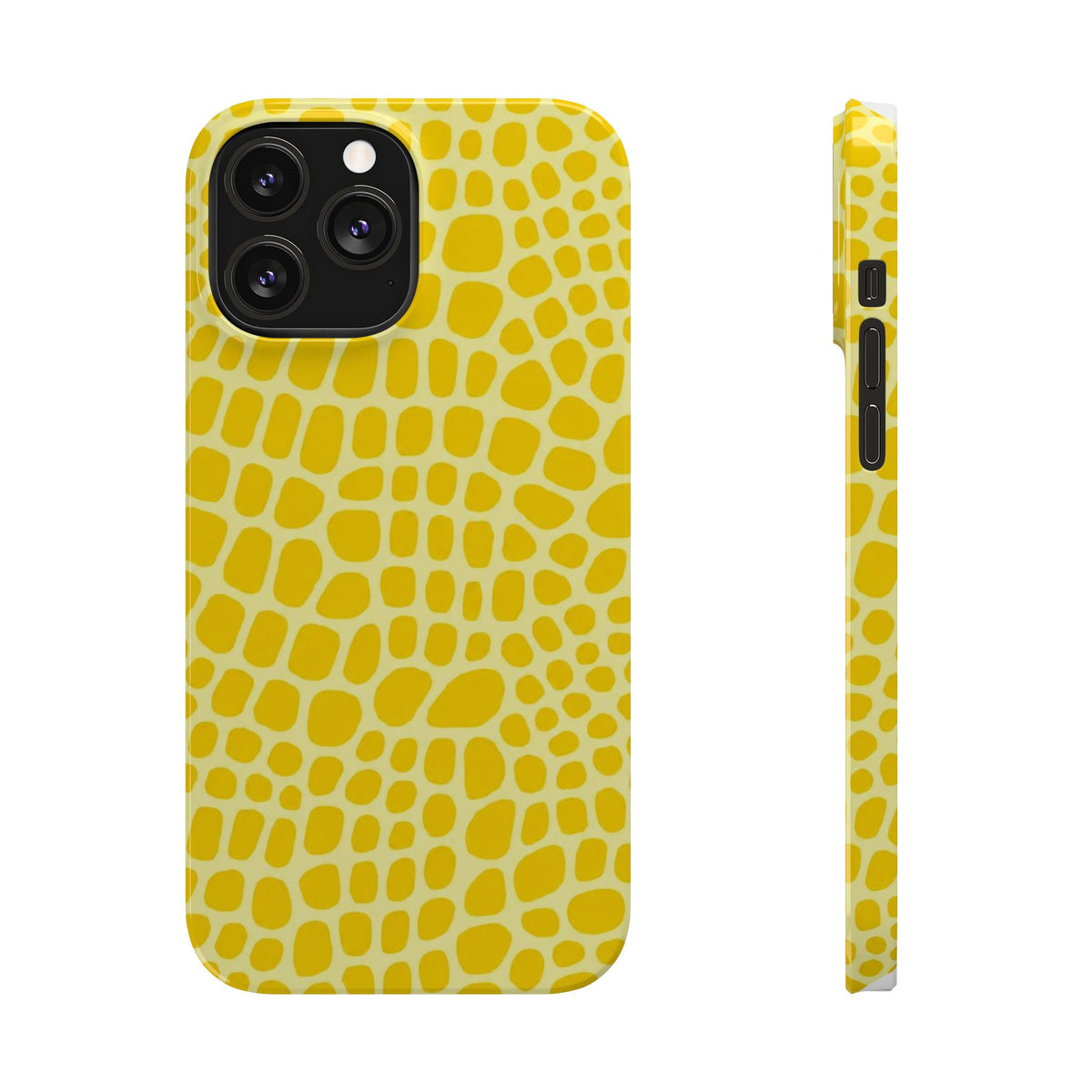 Yellow Gator — Slim iphone Case