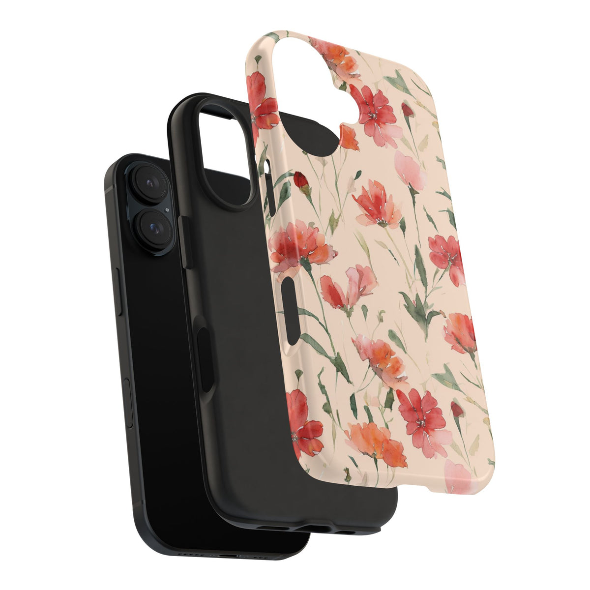 Floral Watercolor — Tough Phone Case