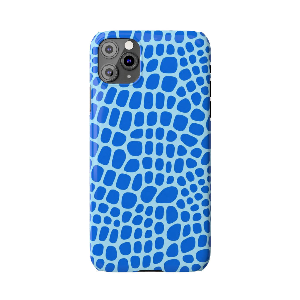 Blue Gator — Slim iphone Case
