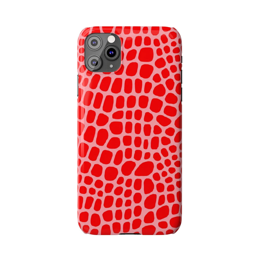 Red Gator — Slim iphone Case