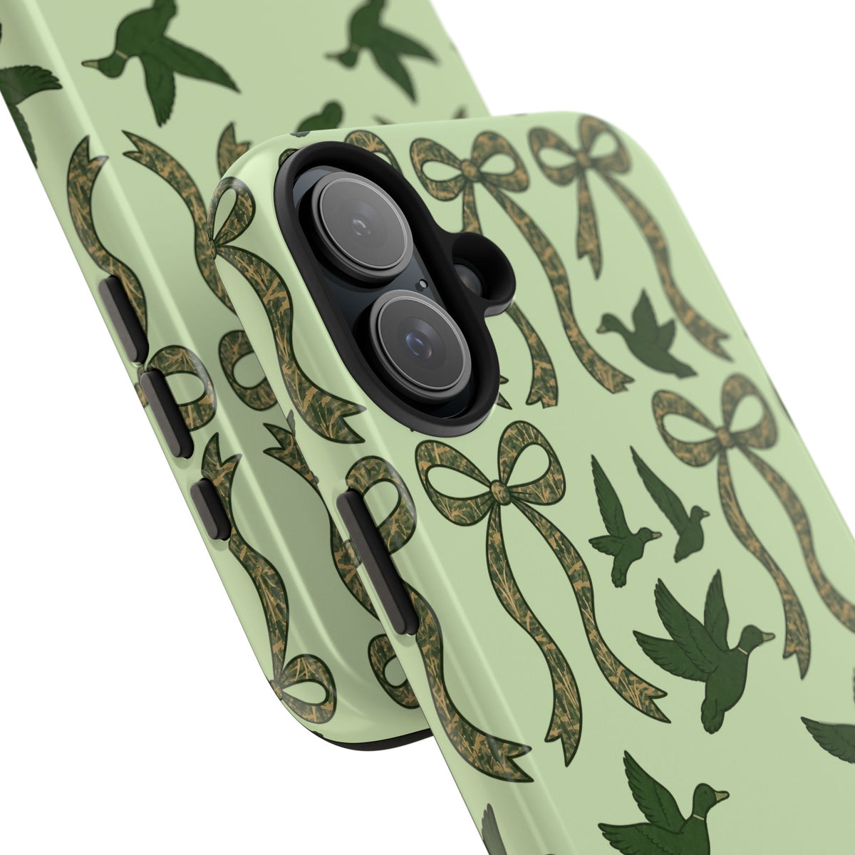 Duck "Cam-bow" - Tough Phone Case (Green)