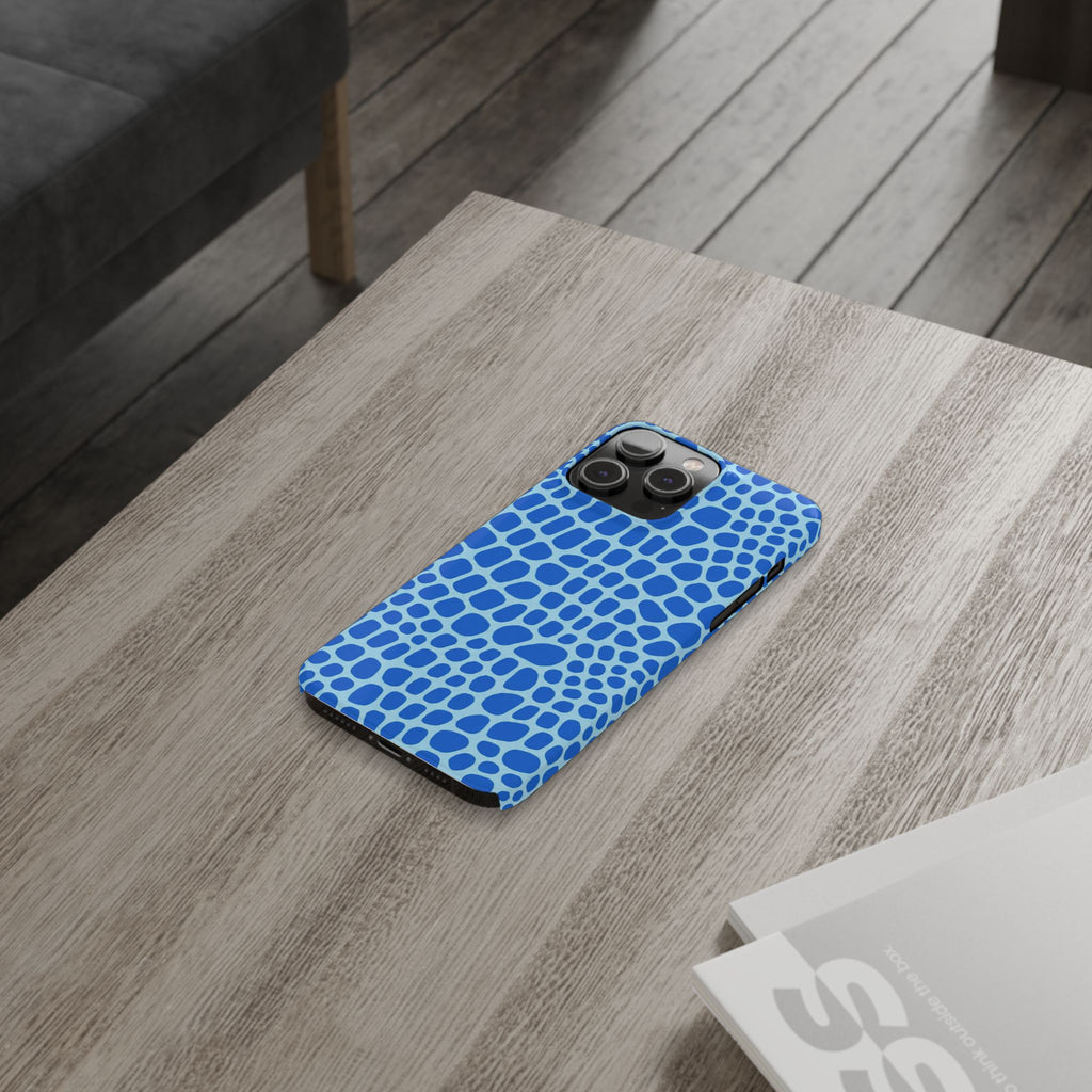 Blue Gator — Slim iphone Case