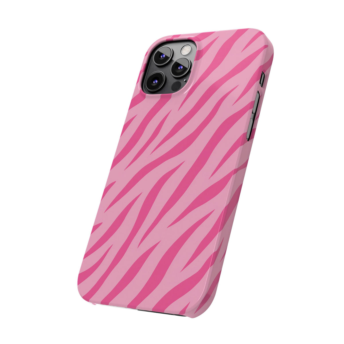 Pink Zebra— Slim iphone Case