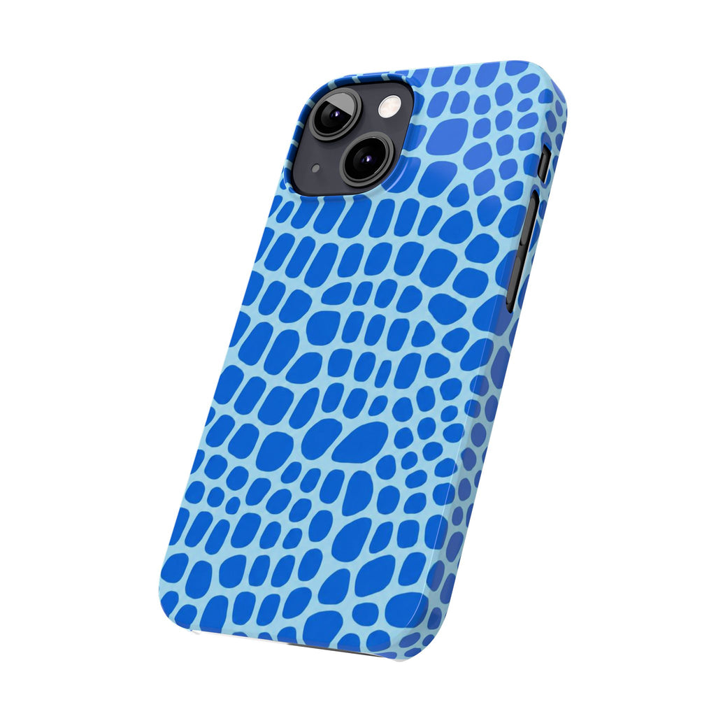 Blue Gator — Slim iphone Case