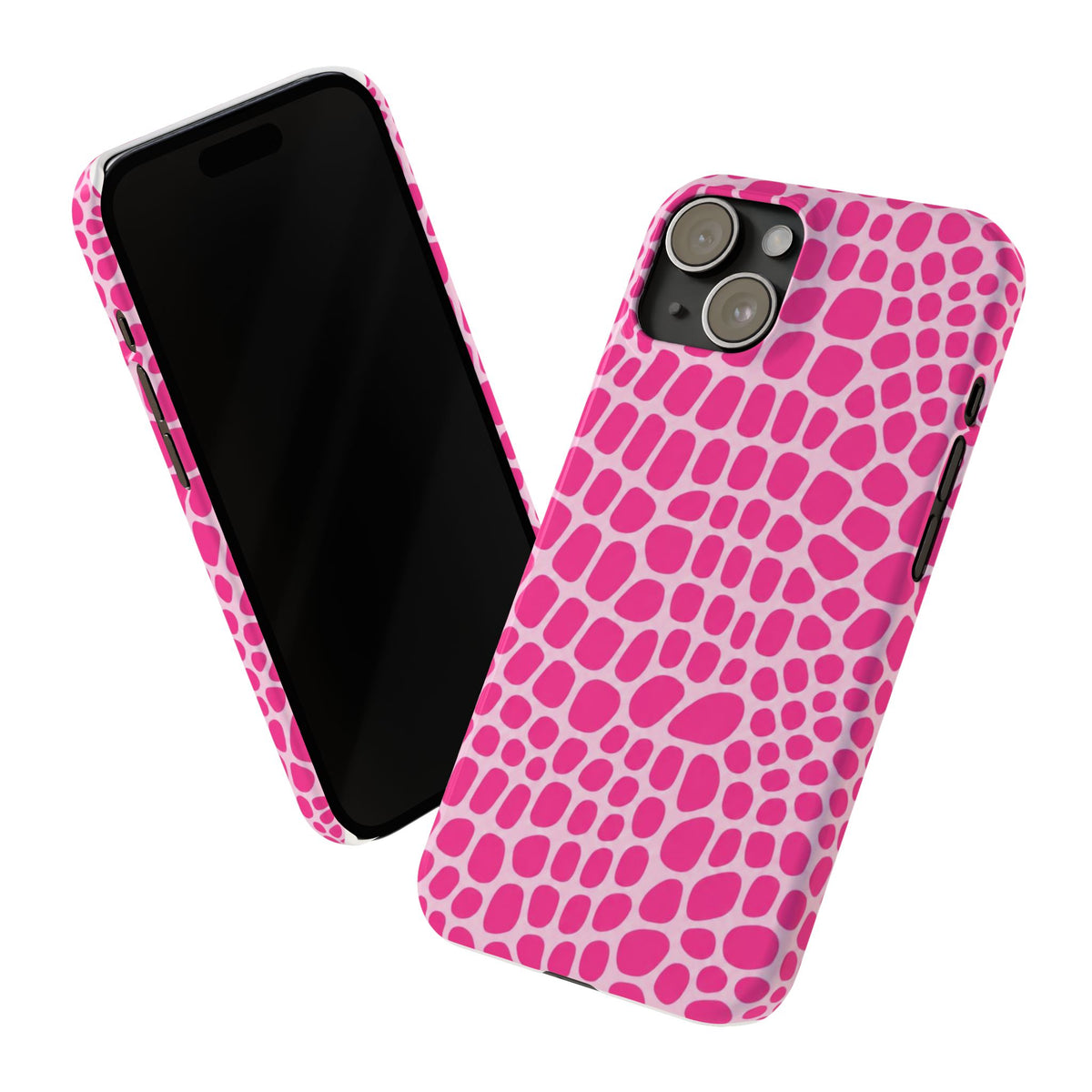 Pink Gator — Slim iphone Case