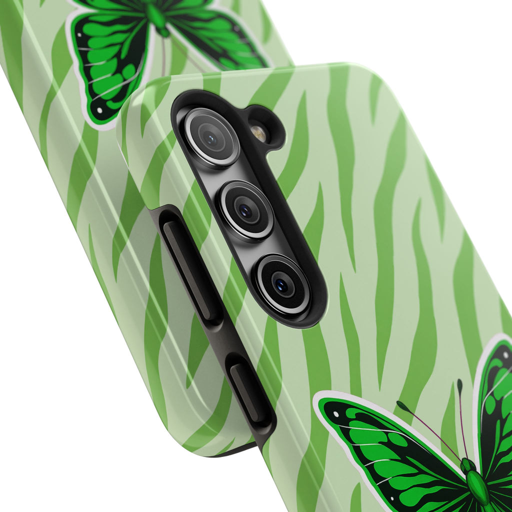 Green Butterfly - Tough Phone Case