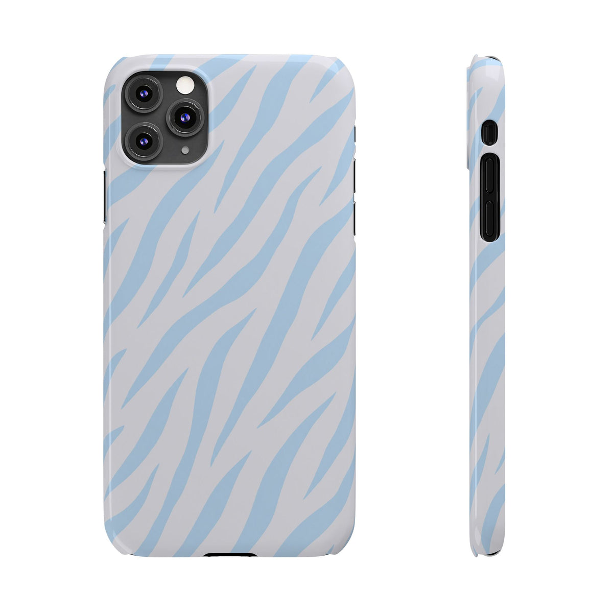 Blue Zebra - Slim iphone Case