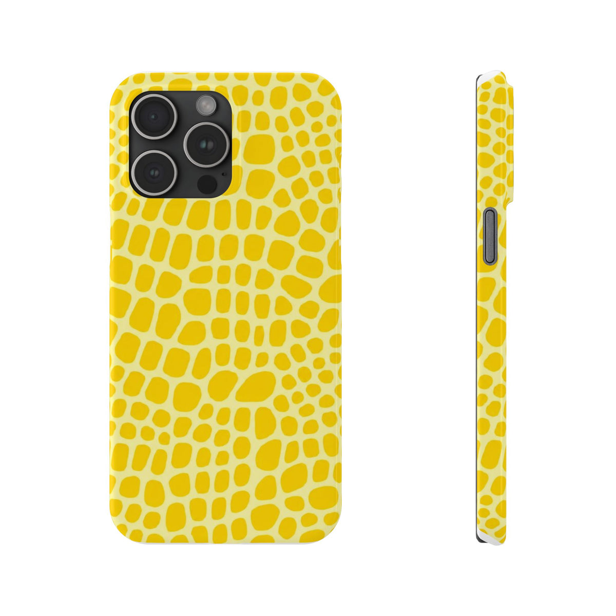 Yellow Gator — Slim iphone Case