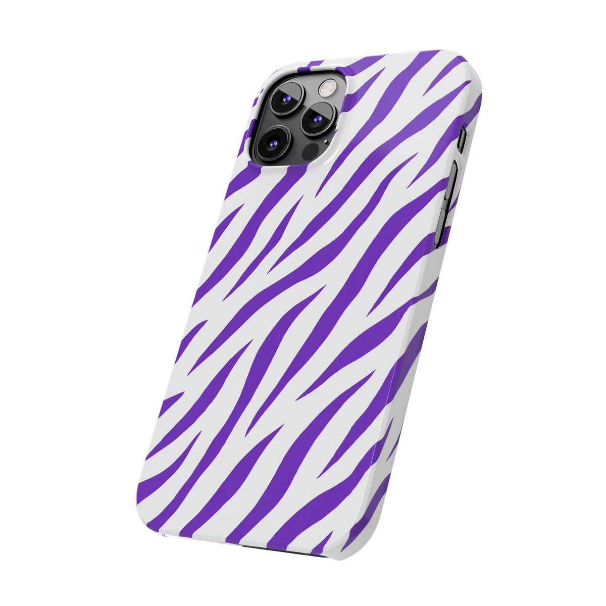 Purple Zebra  — Slim iphone Case