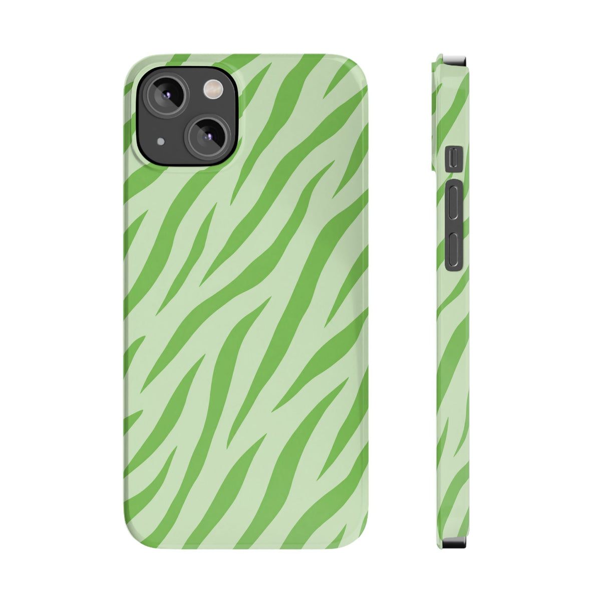 Green Zebra — Slim iphone Case