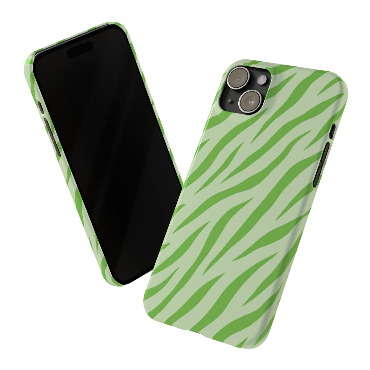 Green Zebra — Slim iphone Case