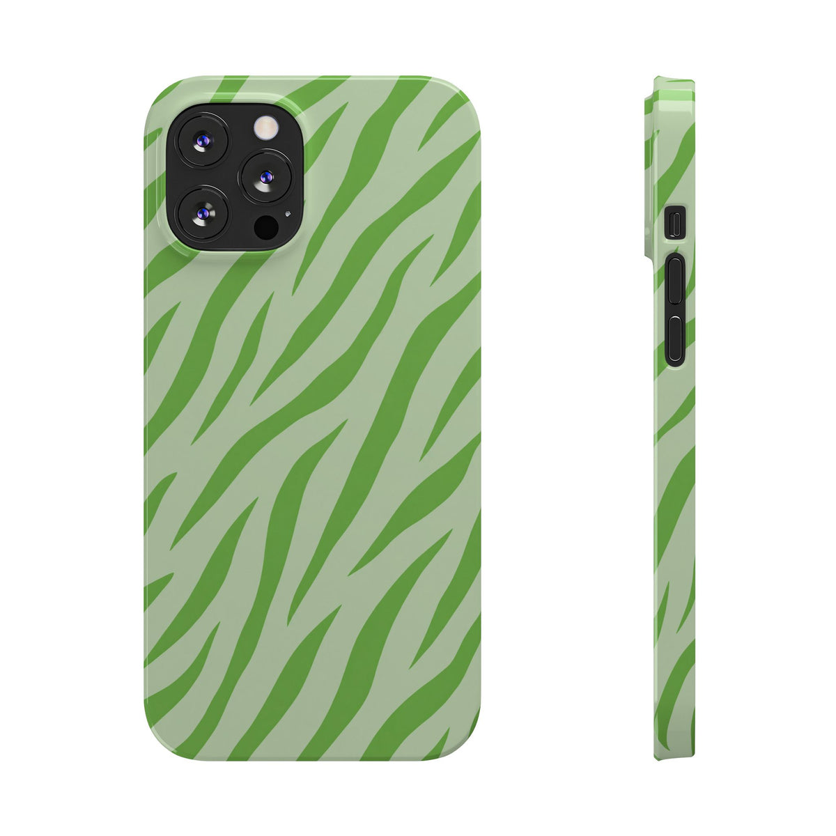 Green Zebra — Slim iphone Case