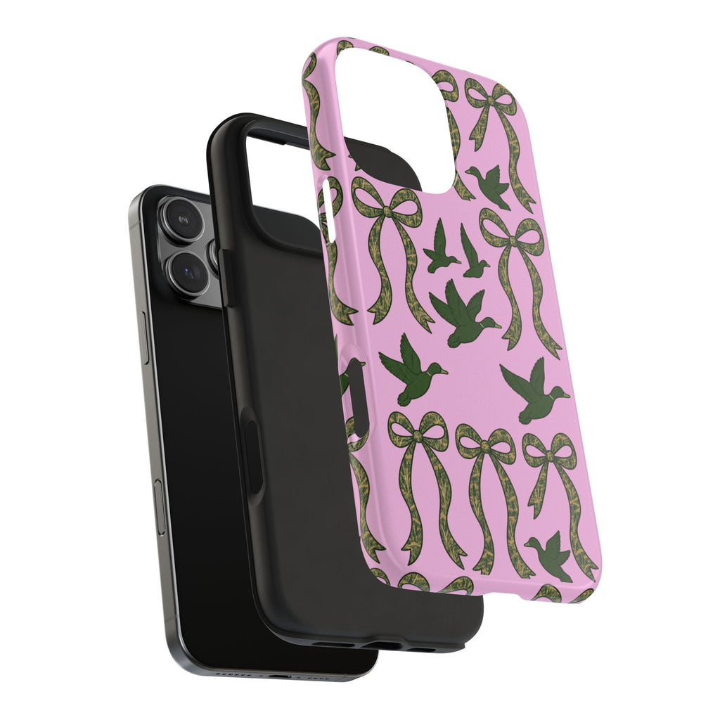 Duck "Cam-bow"— Tough Phone Case (Pink)