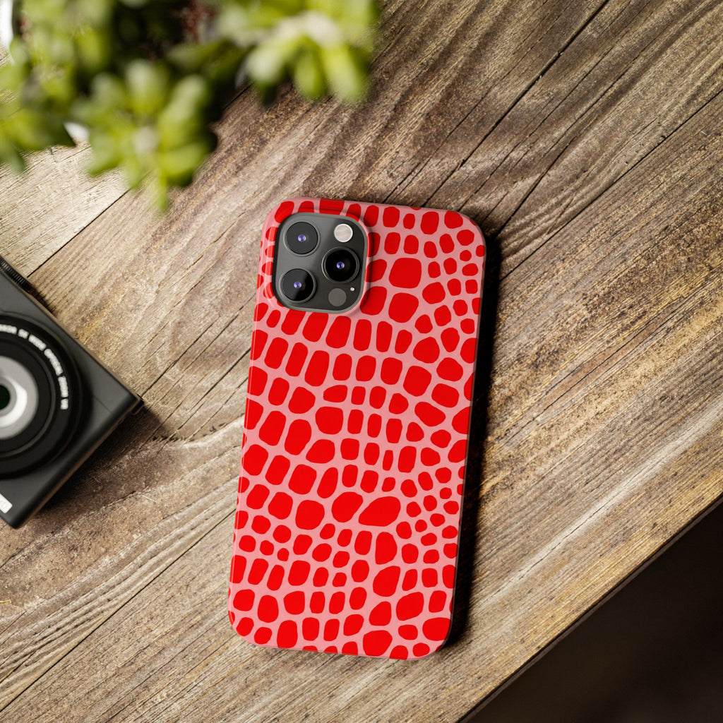 Red Gator — Slim iphone Case