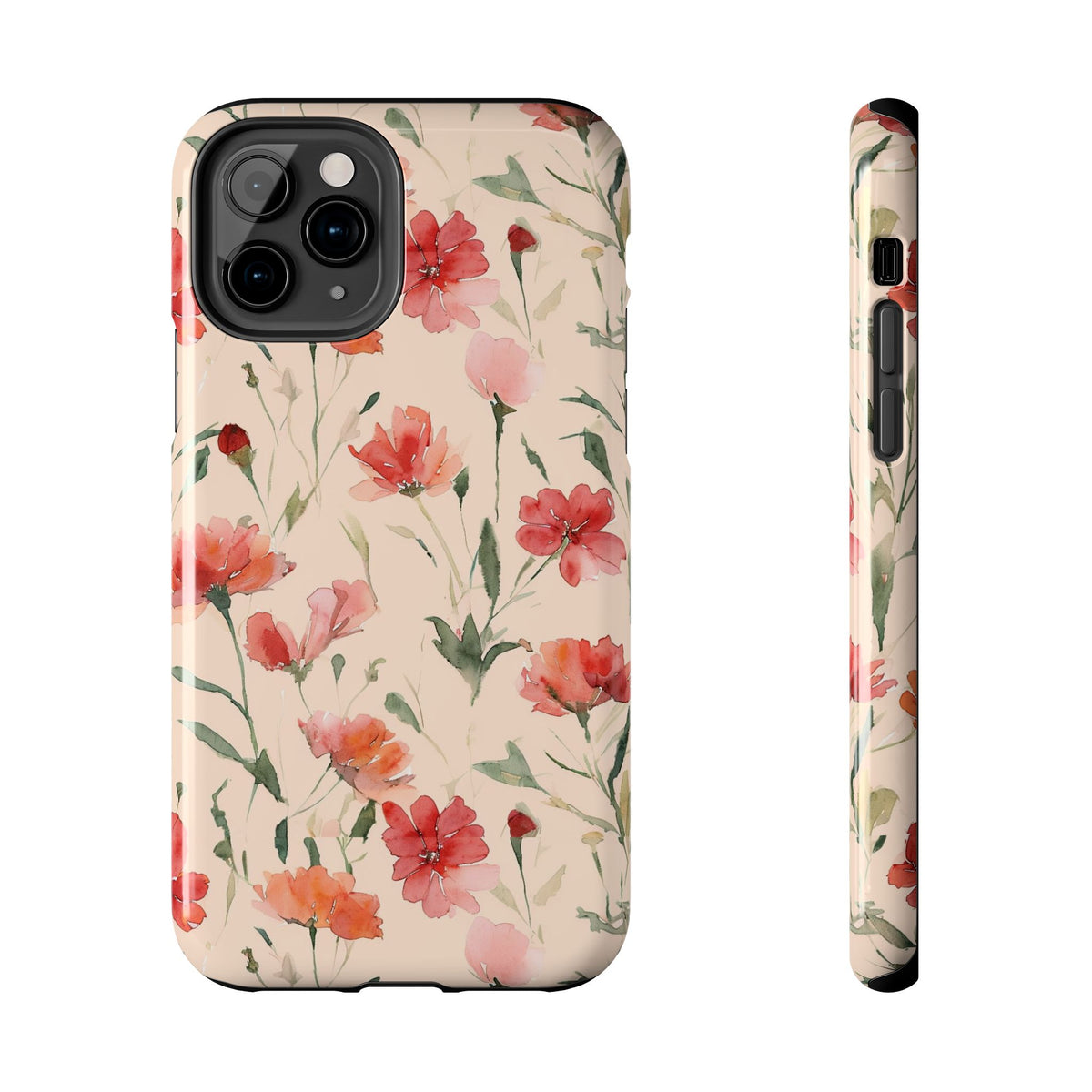 Floral Watercolor — Tough Phone Case