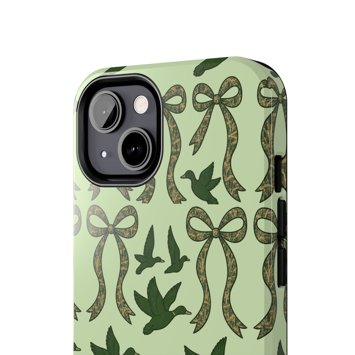Duck "Cam-bow" - Tough Phone Case (Green)