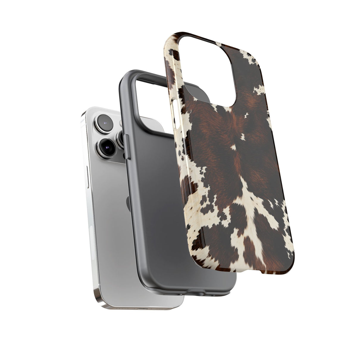 The Brown Hereford - Cow Print Tough iphone Case