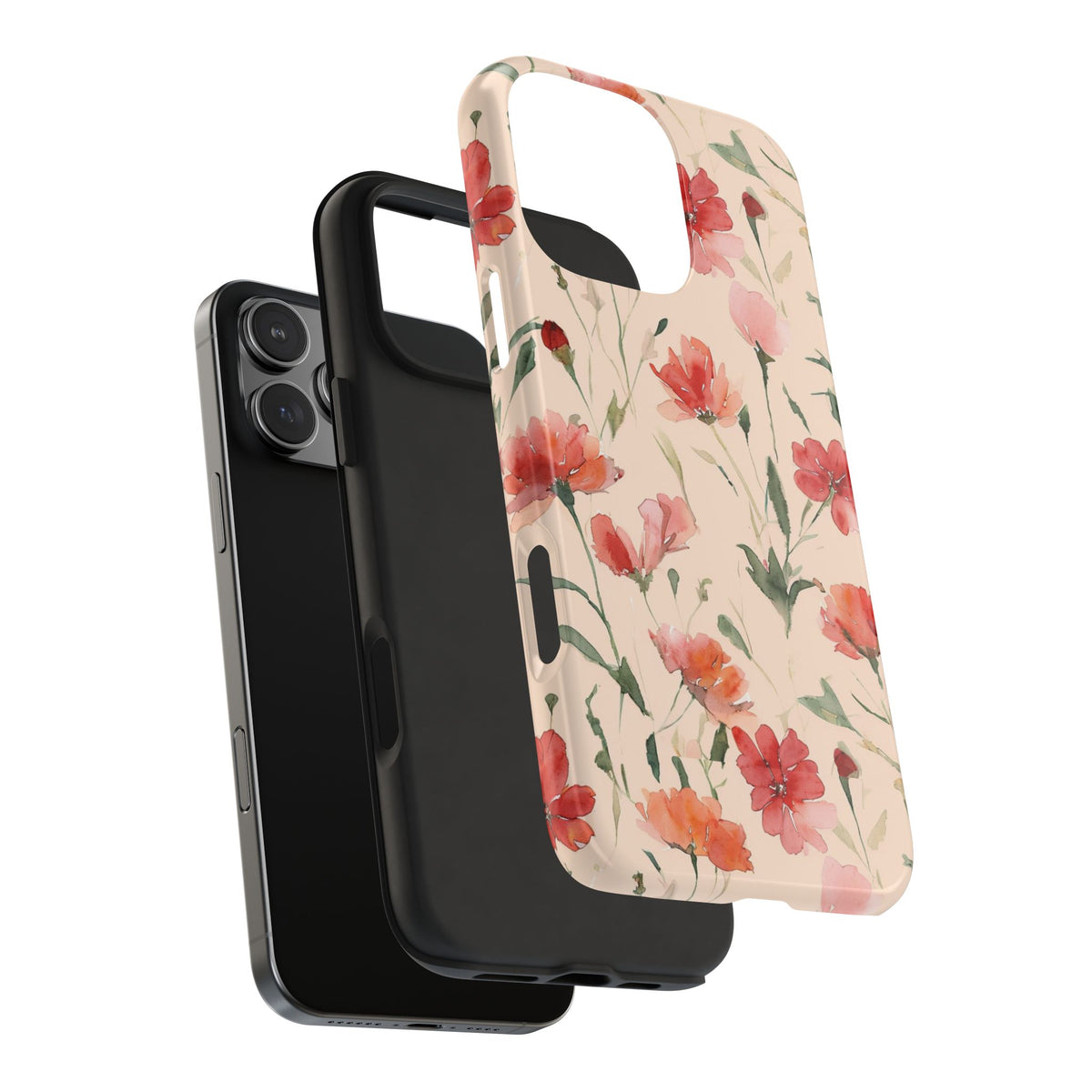 Floral Watercolor — Tough Phone Case
