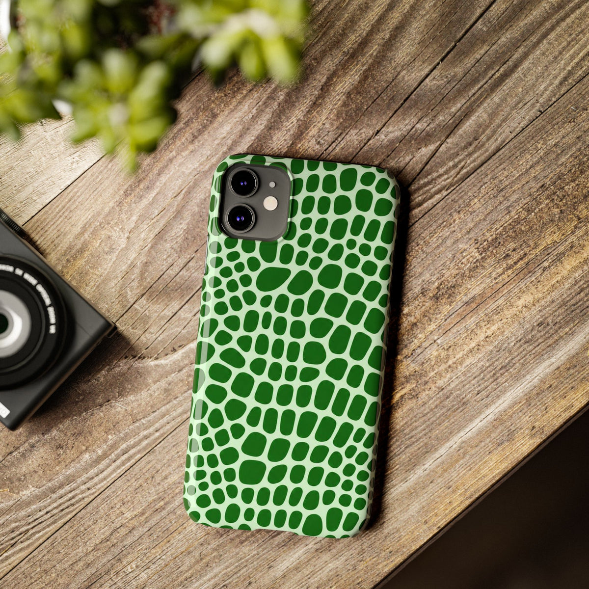 Green Gator - Slim iphone Case