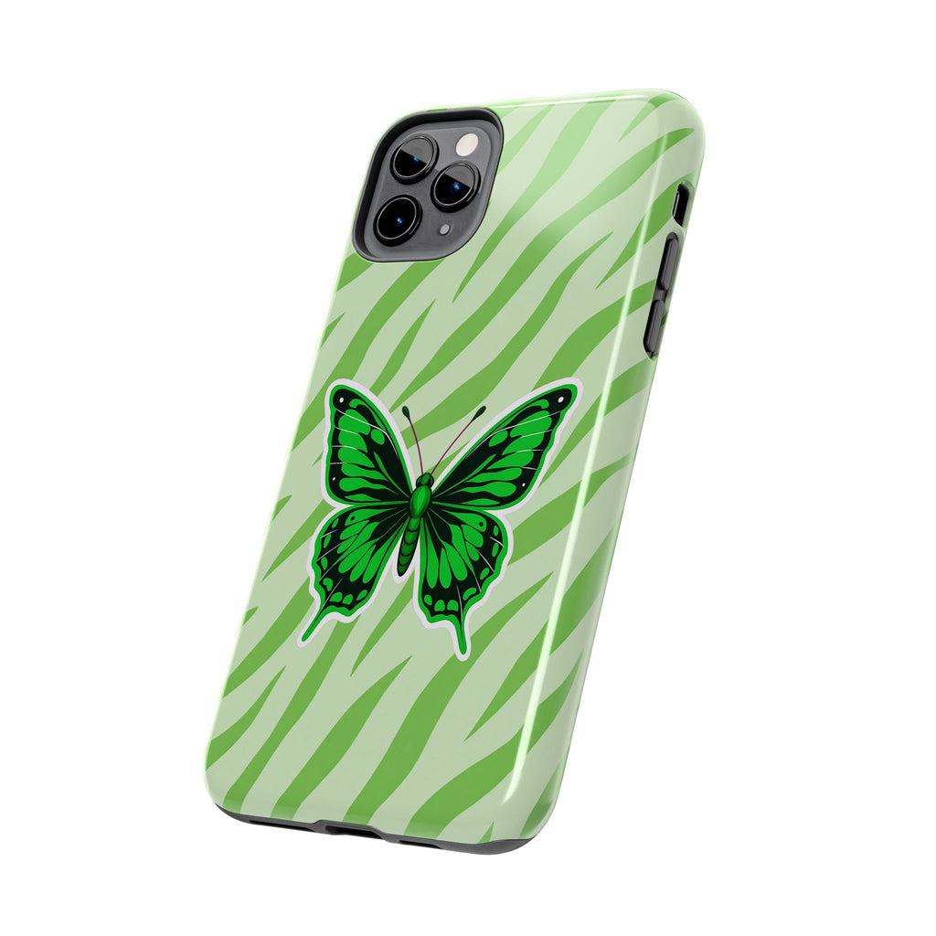 Green Butterfly - Tough Phone Case