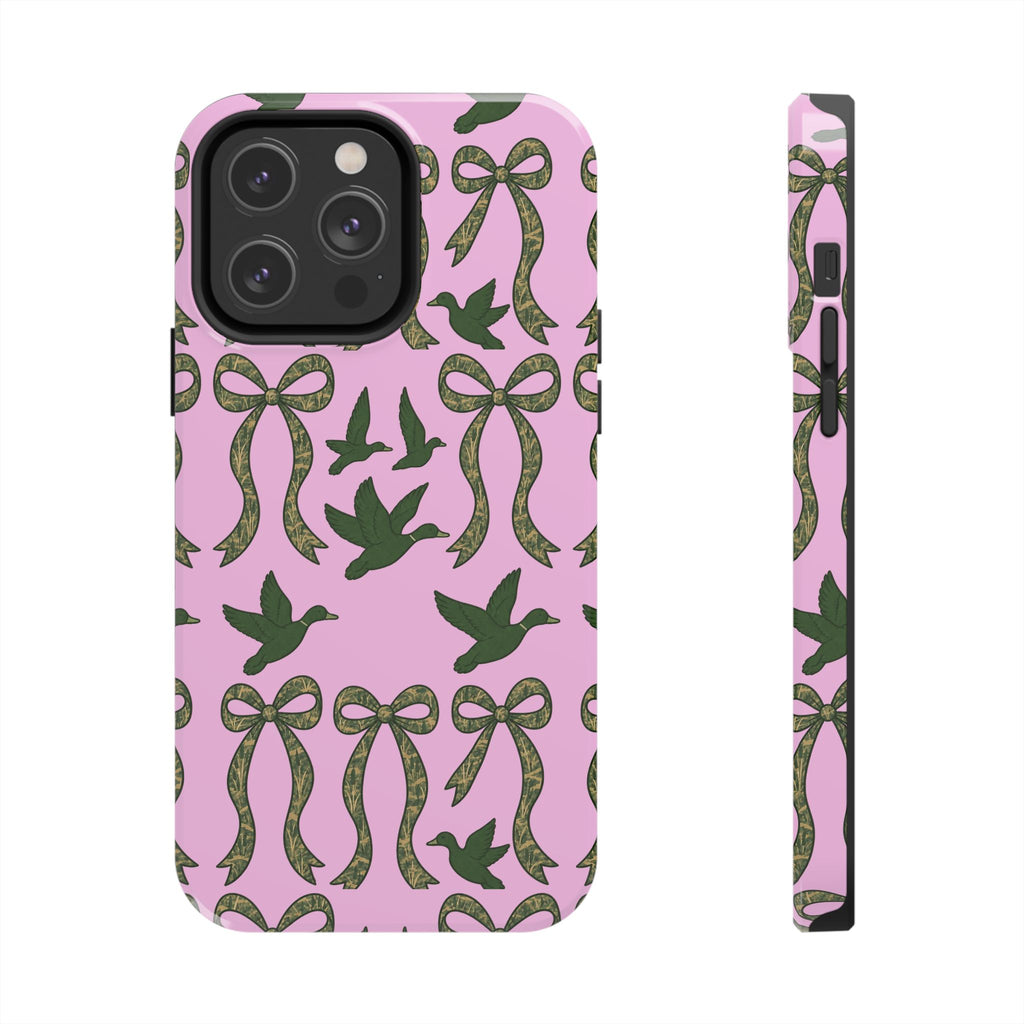 Duck "Cam-bow"— Tough Phone Case (Pink)