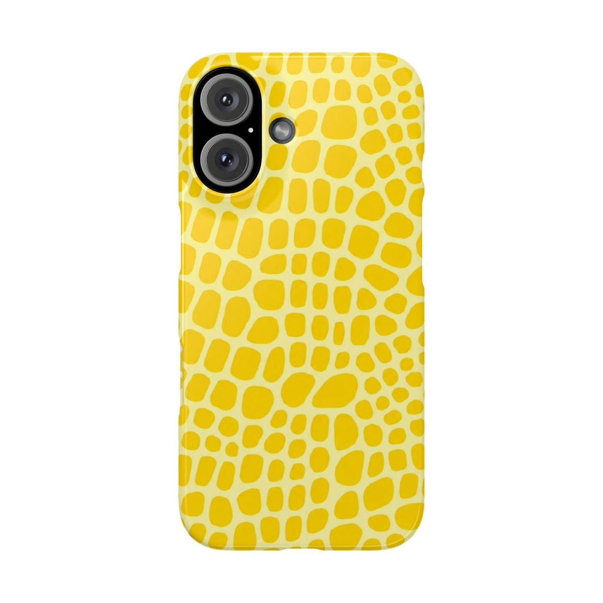 Yellow Gator — Slim iphone Case