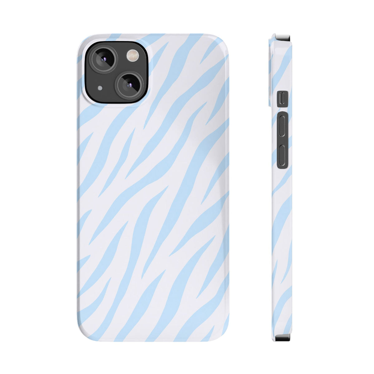 Blue Zebra - Slim iphone Case