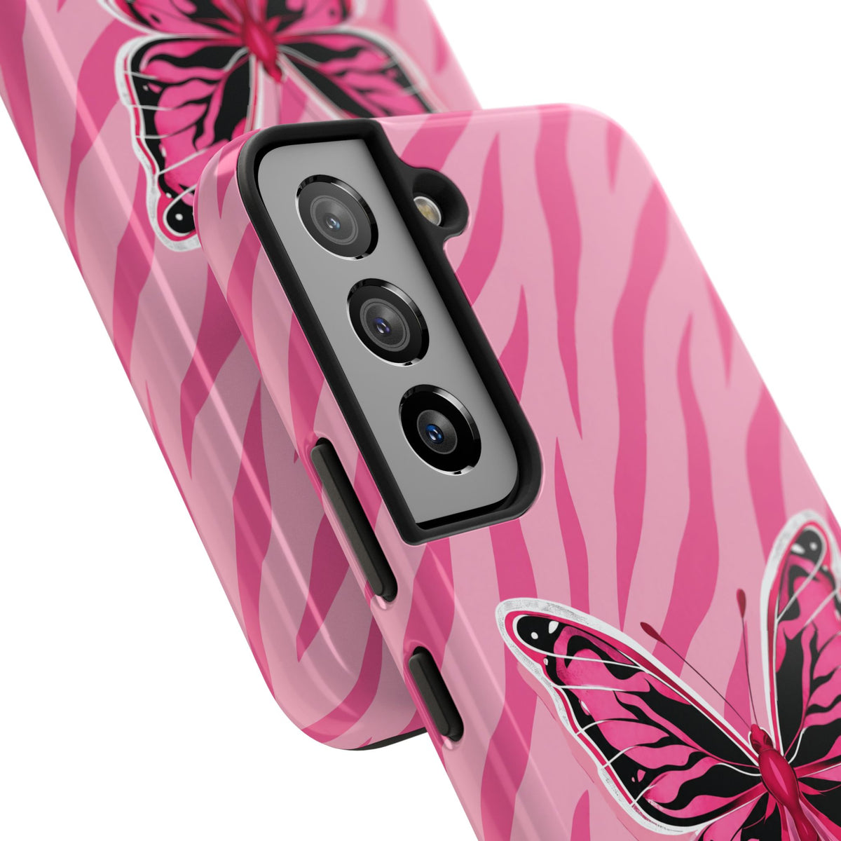 Pink Butterfly - Tough Phone Case